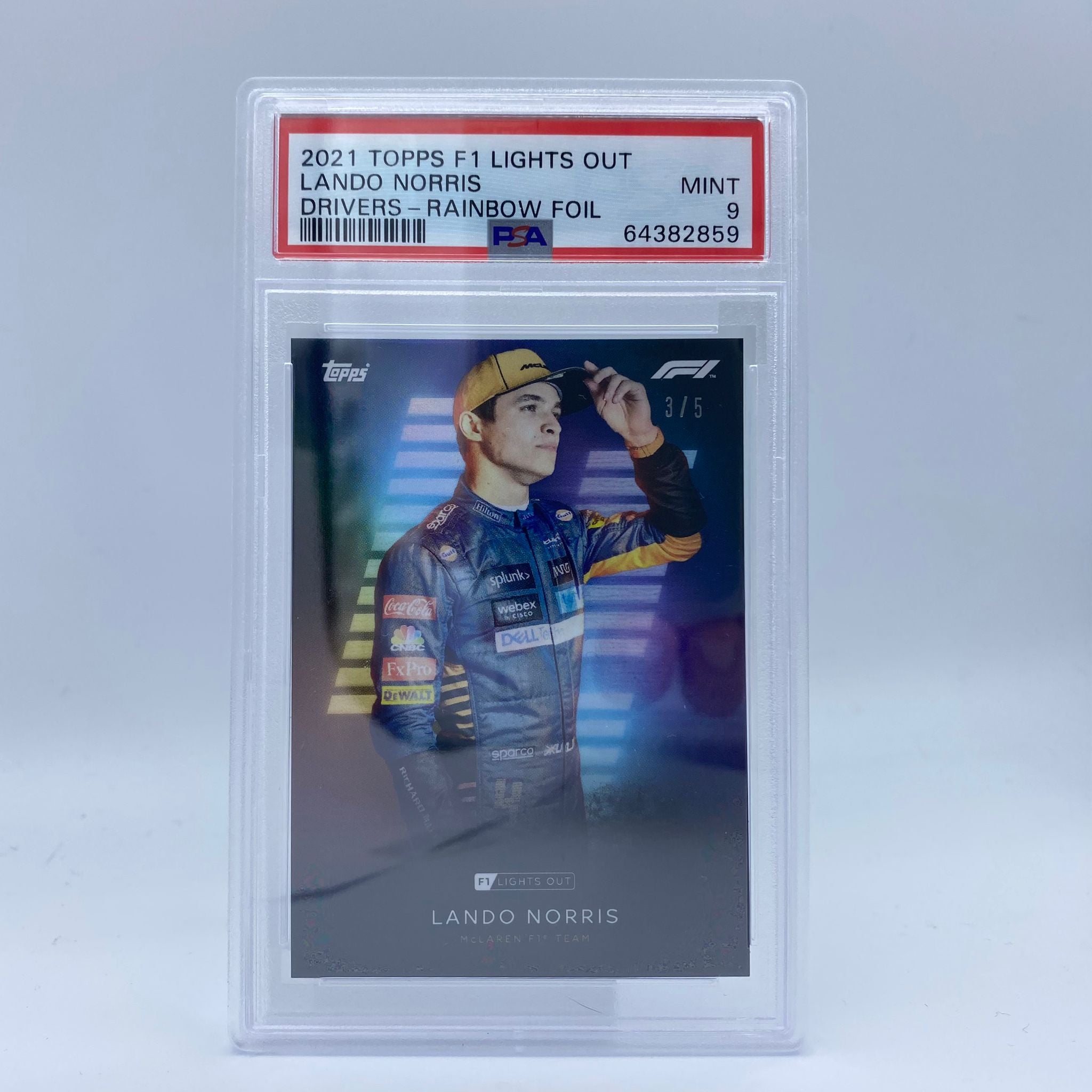 F1 Lights Out Cards Authenticsgg