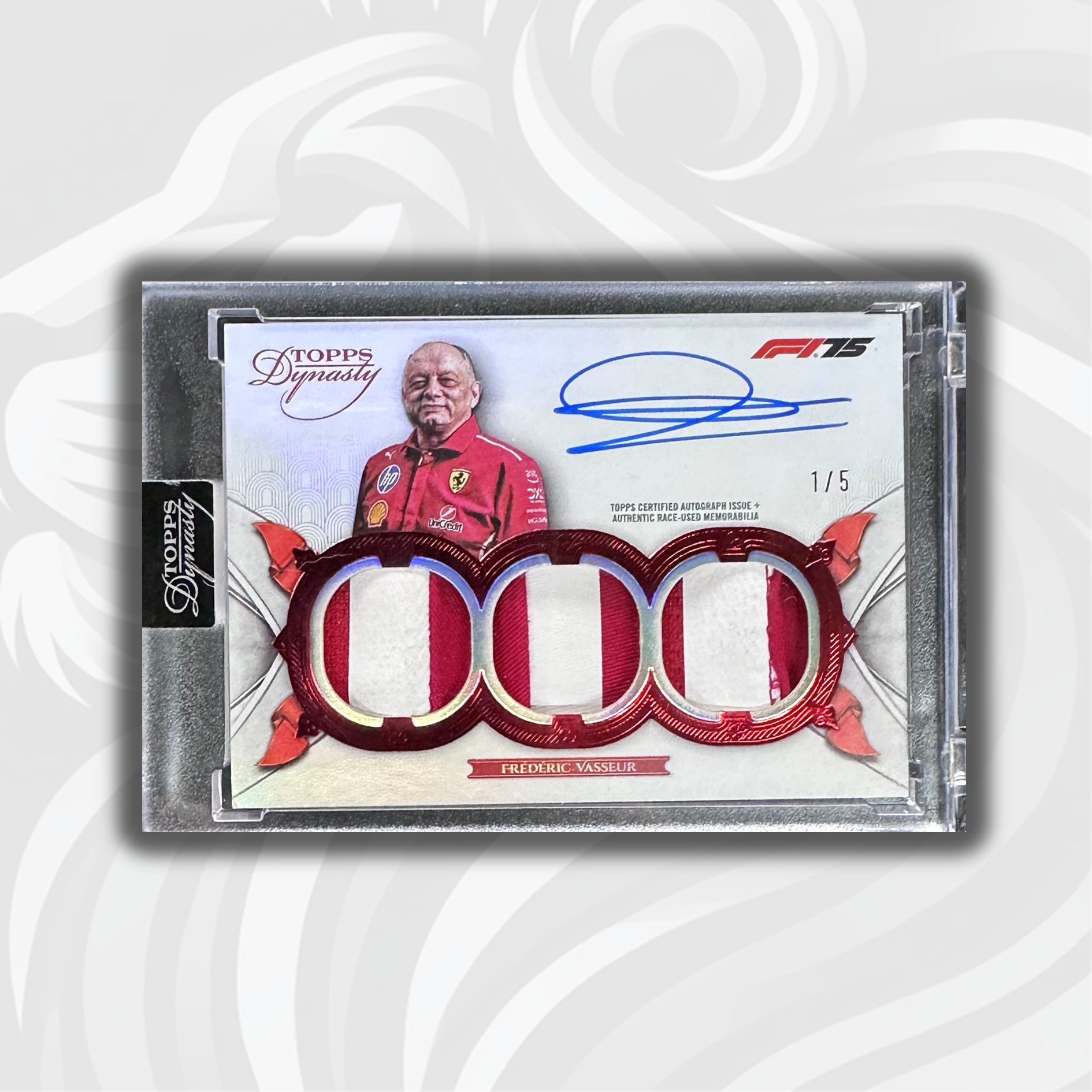 アクセサリー ATHLETE / AMBASSADOR APPRECIATION SALE 2025 Topps Dynasty F1 Carlos Sainz Triple Relic Autograph 1/1 Gold