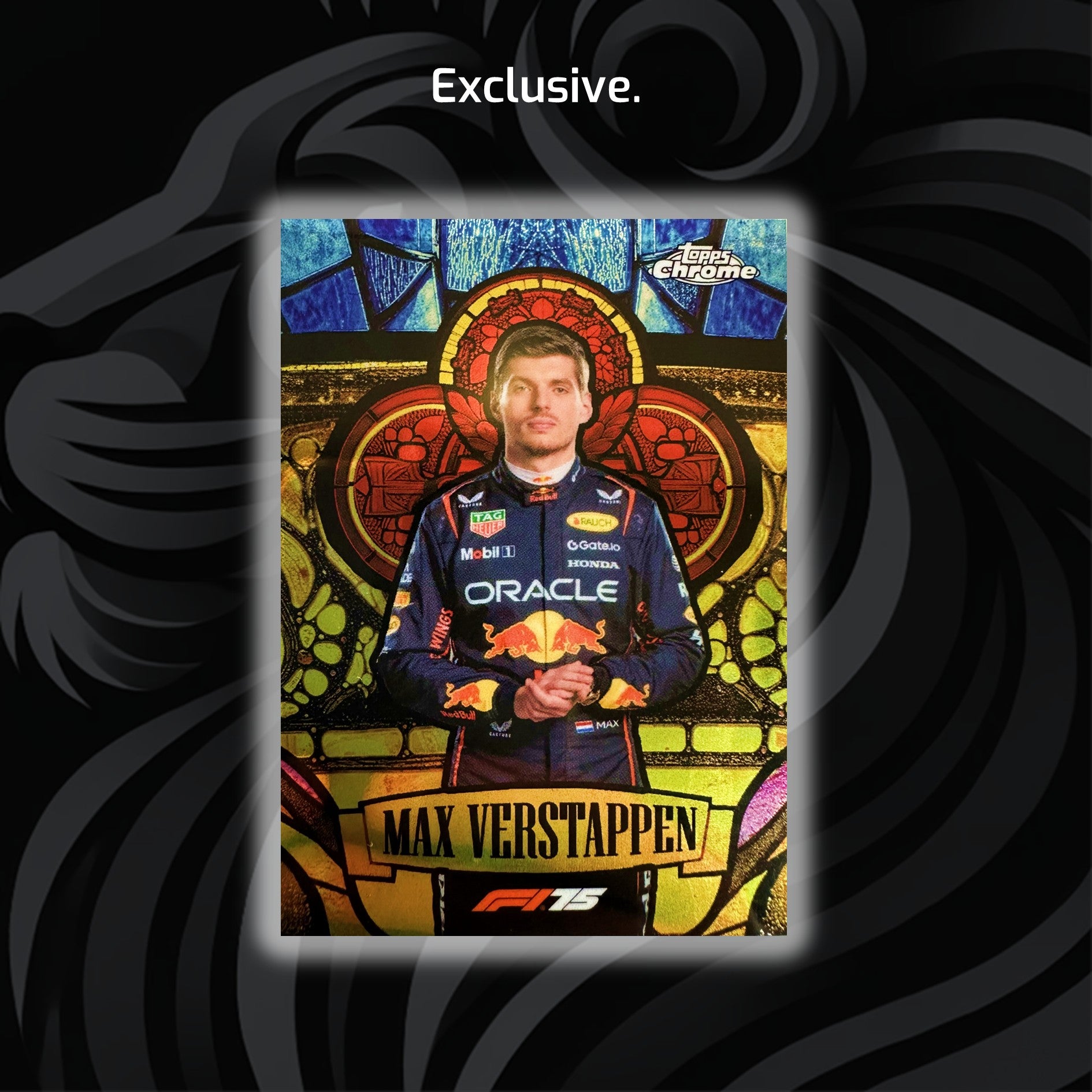 Max Verstappen #2/9 The Grail - 2025 Topps Chrome F1 75 – Authenticsgg