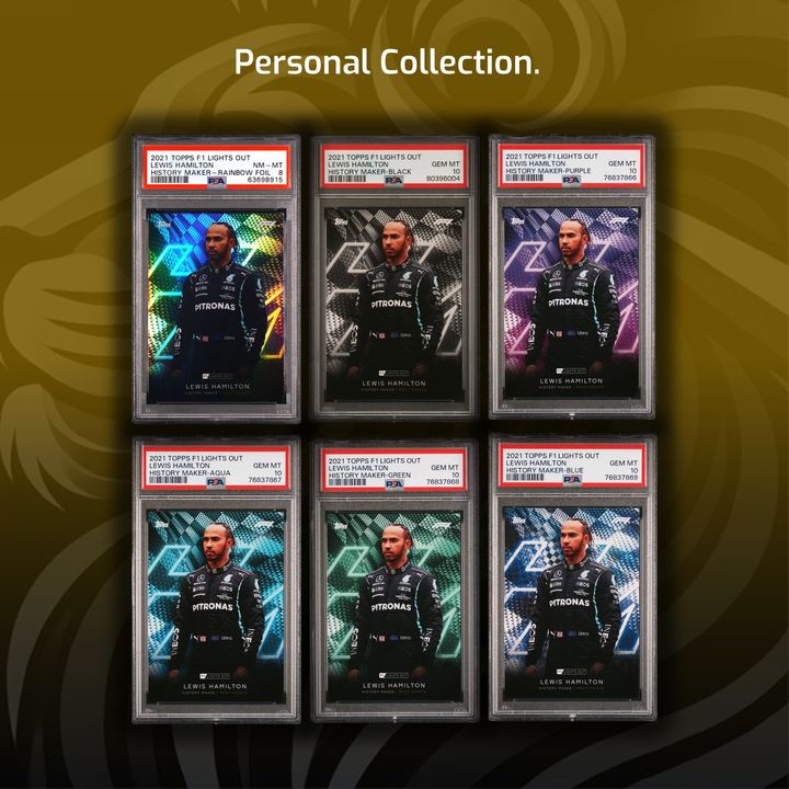 3 Rainbows - History Makers - 2021 Topps Lights Out - 18 Cards
