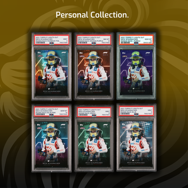3 Rainbows - Rookie Race - 2021 Topps Lights Out - 18 Cards