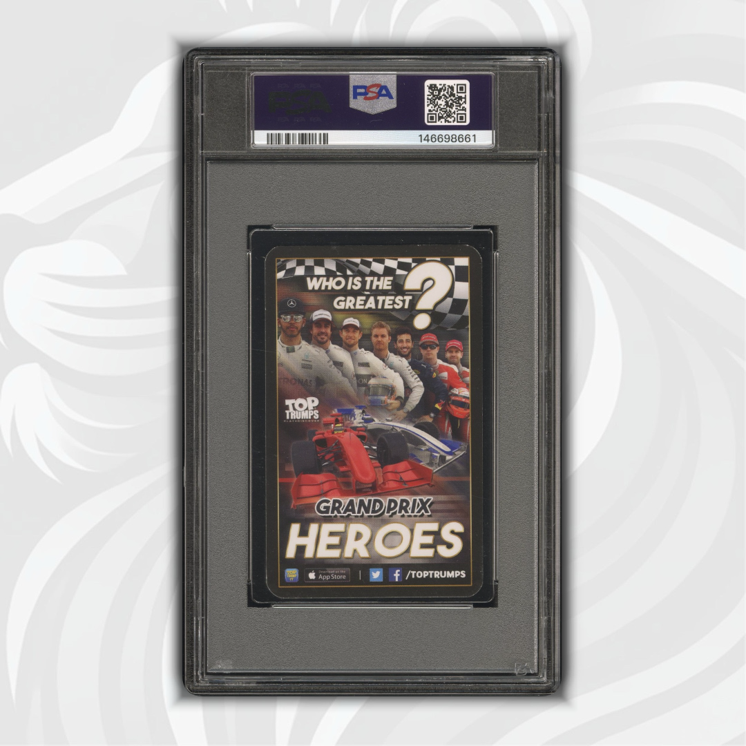 PSA 6 - Max Verstappen - 0 Wins - Top Trumps - 2016 Grand Prix Heroes