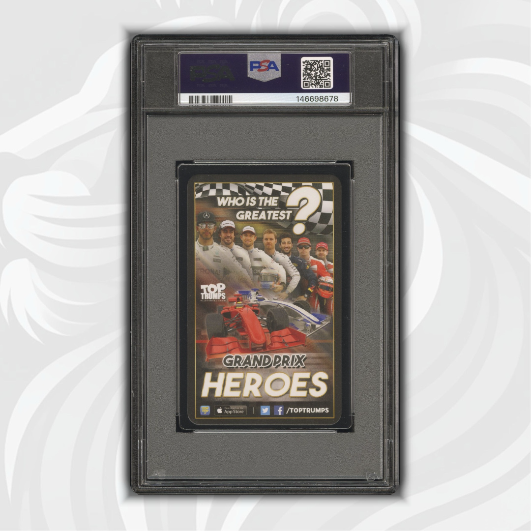 PSA 5 - Max Verstappen - 0 Wins - Top Trumps - 2016 Grand Prix Heroes