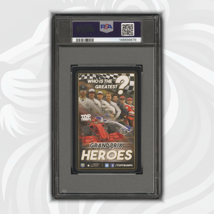 PSA 5 - Max Verstappen - 0 Wins - Top Trumps - 2016 Grand Prix Heroes