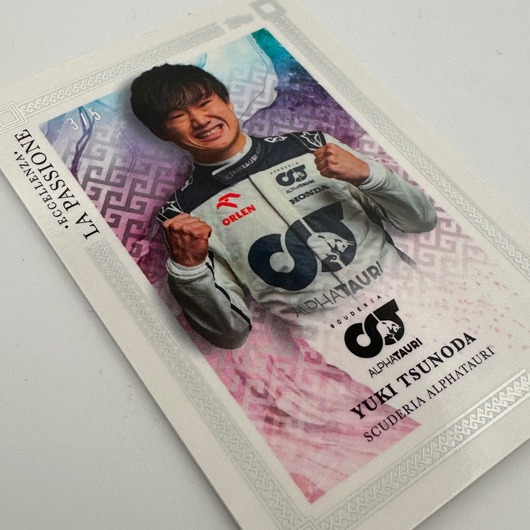 3/5 Rainbow - Yuki Tsunoda - 2023 Eccellenza La Passione