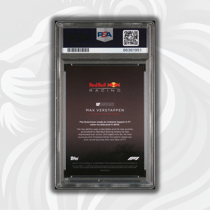 PSA 9 - 08/99 Max Verstappen - Drivers -  Blue Parallel