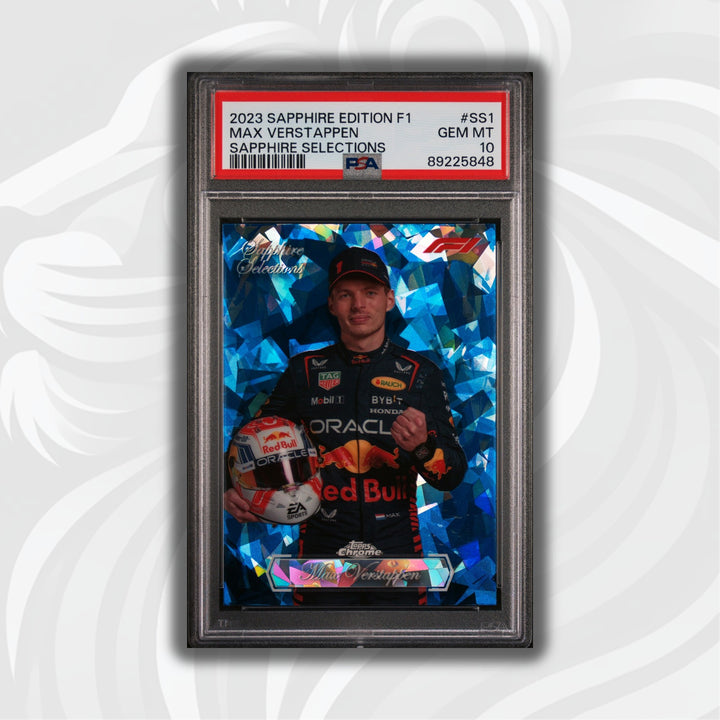 PSA 10 - Max Verstappen #SS1 - Sapphire Selections - 2023 Topps Chrome F1