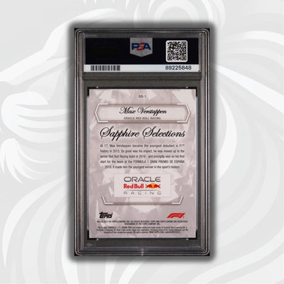 PSA 10 - Max Verstappen #SS1 - Sapphire Selections - 2023 Topps Chrome F1
