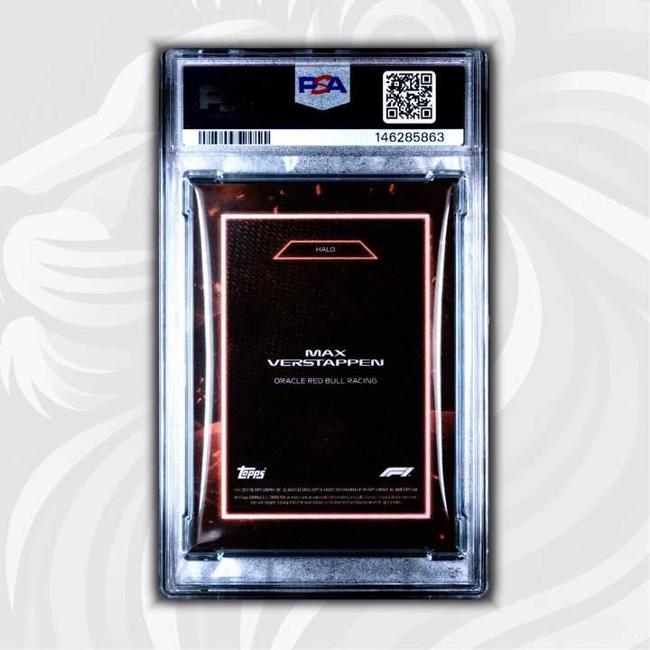 PSA 9 - 20/25 Orange - Max Verstappen - 2025 Topps Lights Out - Halo - Orange