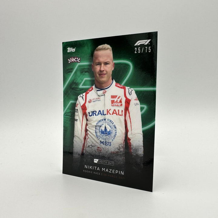 /75 Nikita Mazepin - Drivers - Green Parallel