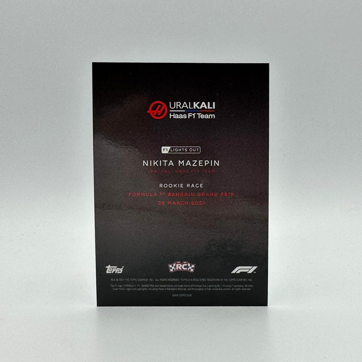 /75 Nikita Mazepin - Drivers - Green Parallel