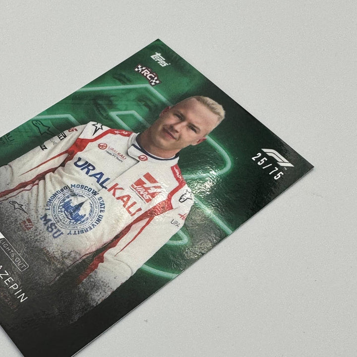 /75 Nikita Mazepin - Drivers - Green Parallel