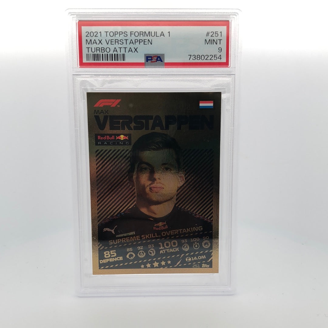 PSA 10 - MAX VERSTAPPEN #251