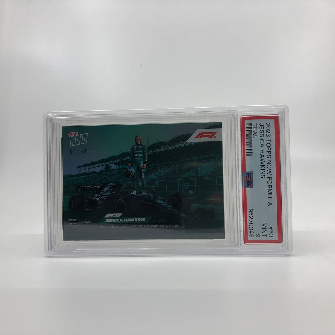 PSA 9 - 53/99 Jessica Hawkins #53 - 青色 - 2023 Topps Now F1