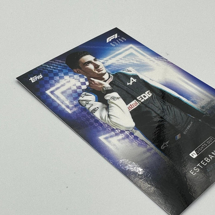 /99 Esteban Ocon - Drivers -  Blue Parallel