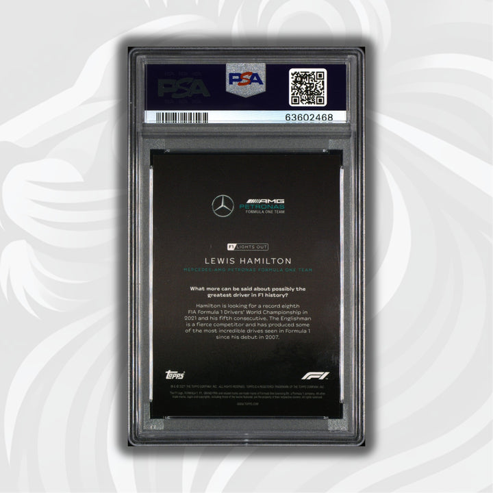 PSA 9 -  15/25 Lewis Hamilton - Drivers - Purple Parallel