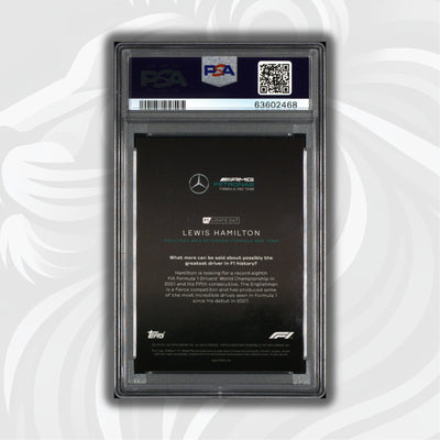 PSA 9 -  15/25 Lewis Hamilton - Drivers - Purple Parallel