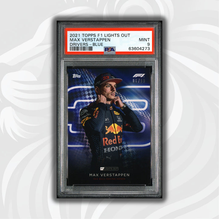06/99 Max Verstappen - Drivers -  Blue Parallel