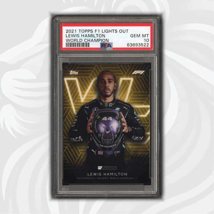 PSA 10 - Lewis Hamilton - Drivers - Base Card