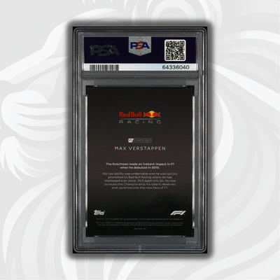 PSA 9 - 18/25 Max Verstappen - Drivers -  Purple Parallel