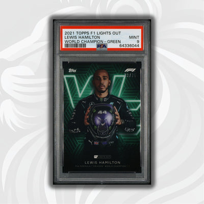 PSA 9 - 33/75 Lewis Hamilton - Drivers World Champion