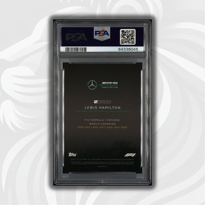 PSA 9 - 14/25 Lewis Hamilton - Drivers World Champion