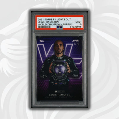 PSA 9 - 14/25 Lewis Hamilton - Drivers World Champion