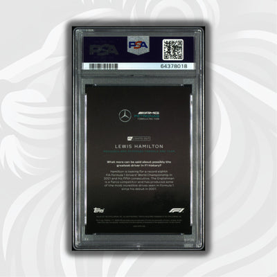 PSA 10 - 08/10 Lewis Hamilton - Drivers - Red Parallel