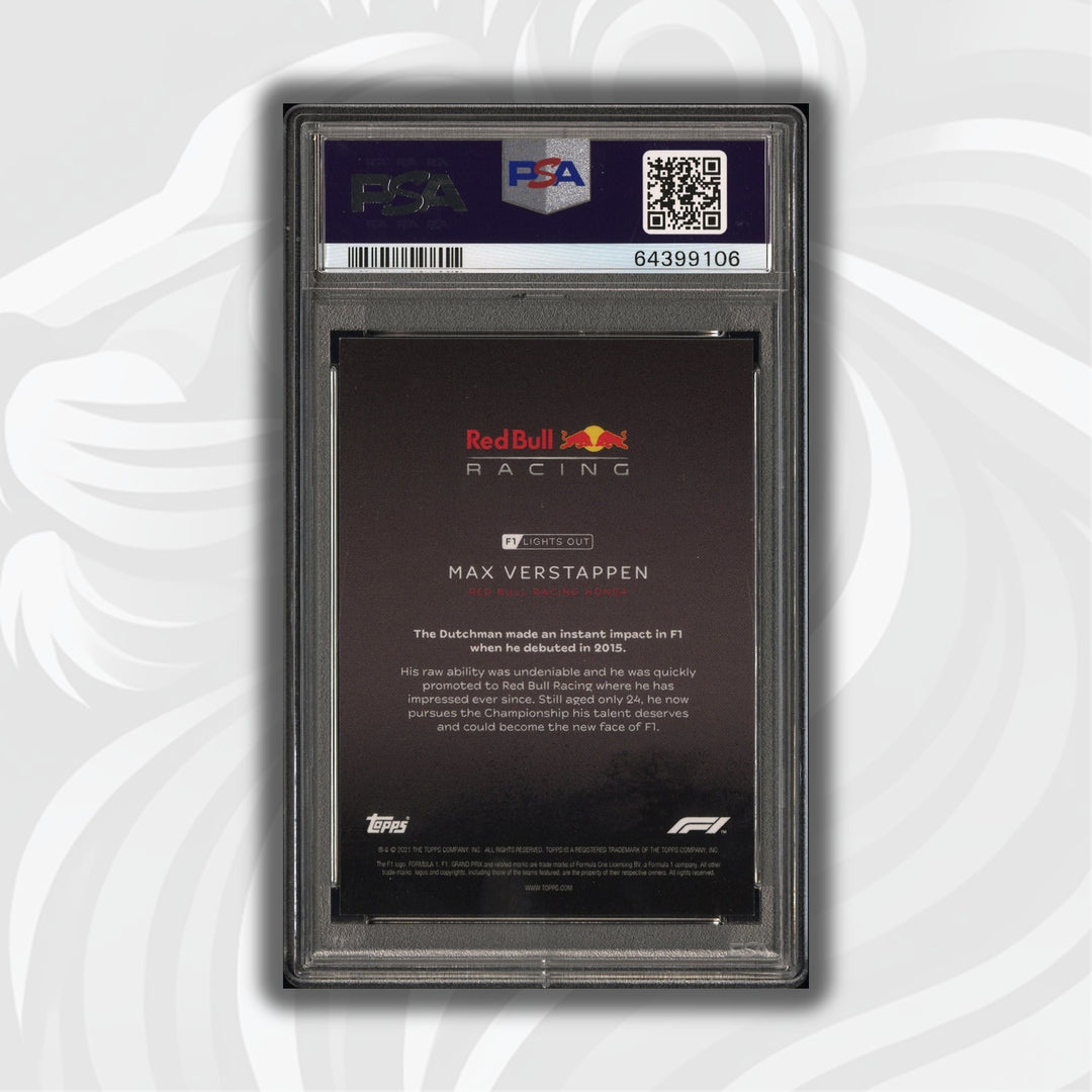 PSA 9 - 14/25 Max Verstappen - Drivers - Purple Parallel