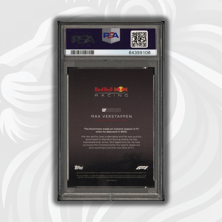 PSA 9 - 14/25 Max Verstappen - Drivers - Purple Parallel