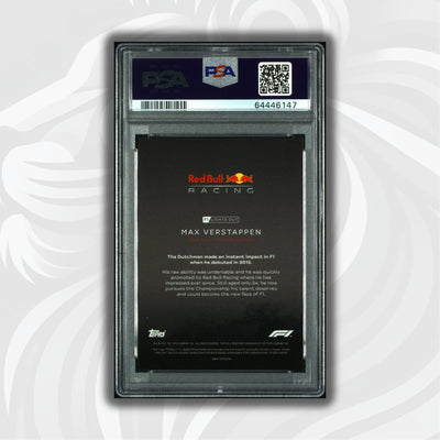 PSA 9 - 02/10 Max Verstappen - Drivers -  Red Parallel