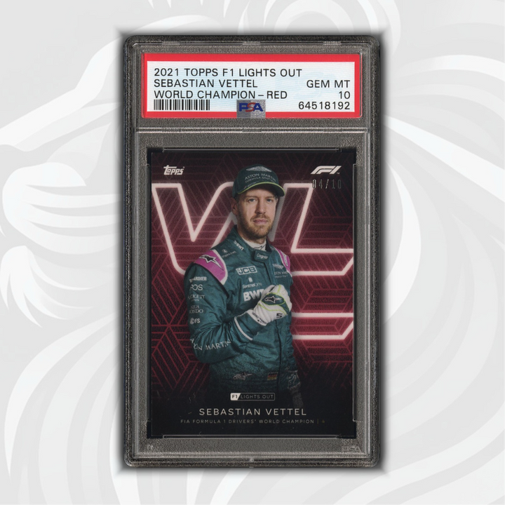 PSA 10 - 04/10 Sebastian Vettel - Drivers World Champion