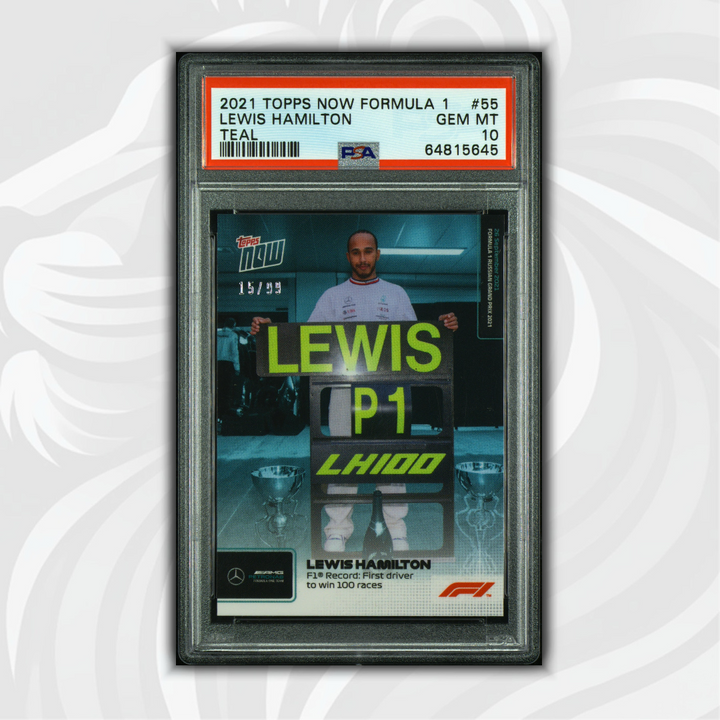 PSA10 - 15/99 - Lewis Hamilton - First Driver To Win 100 Races #55