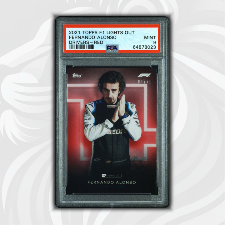 PSA 9 - 05/10 Fernando Alonso - Drivers Red Parallel