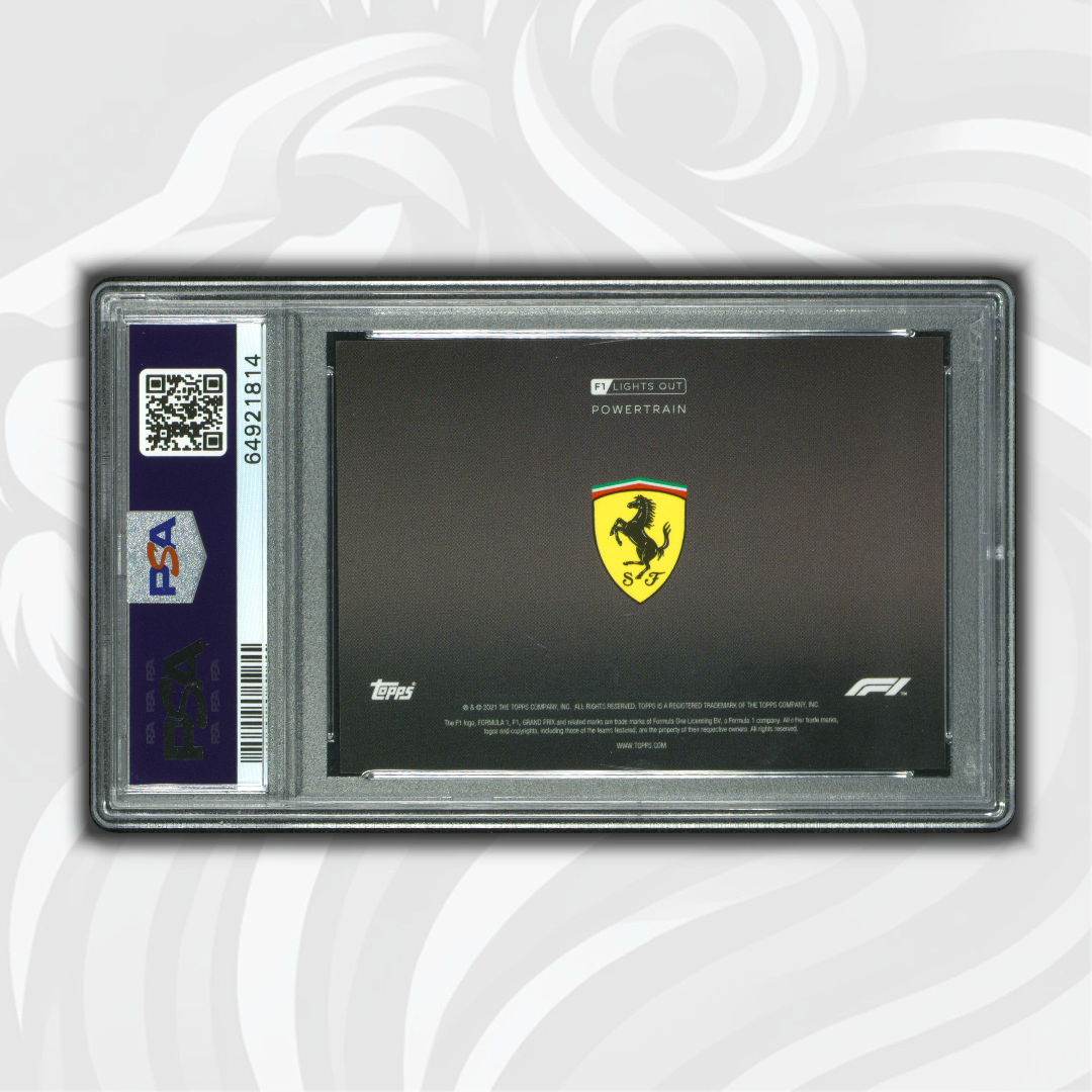 PSA 8 - 10/10 SCUDERIA FERRARI - POWERTRAIN - RED