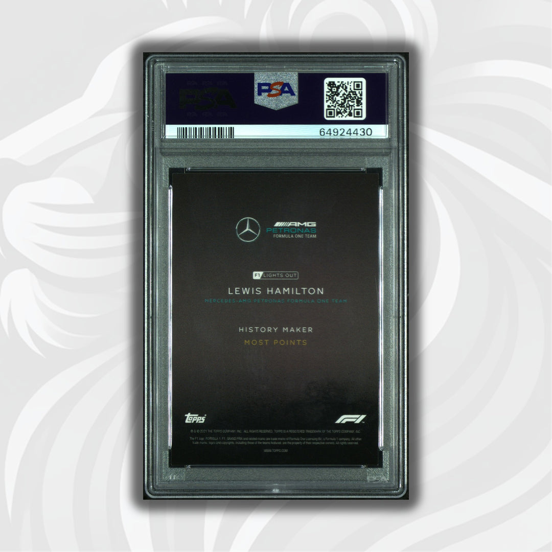PSA 9 - 33/50 Lewis Hamilton - History Maker