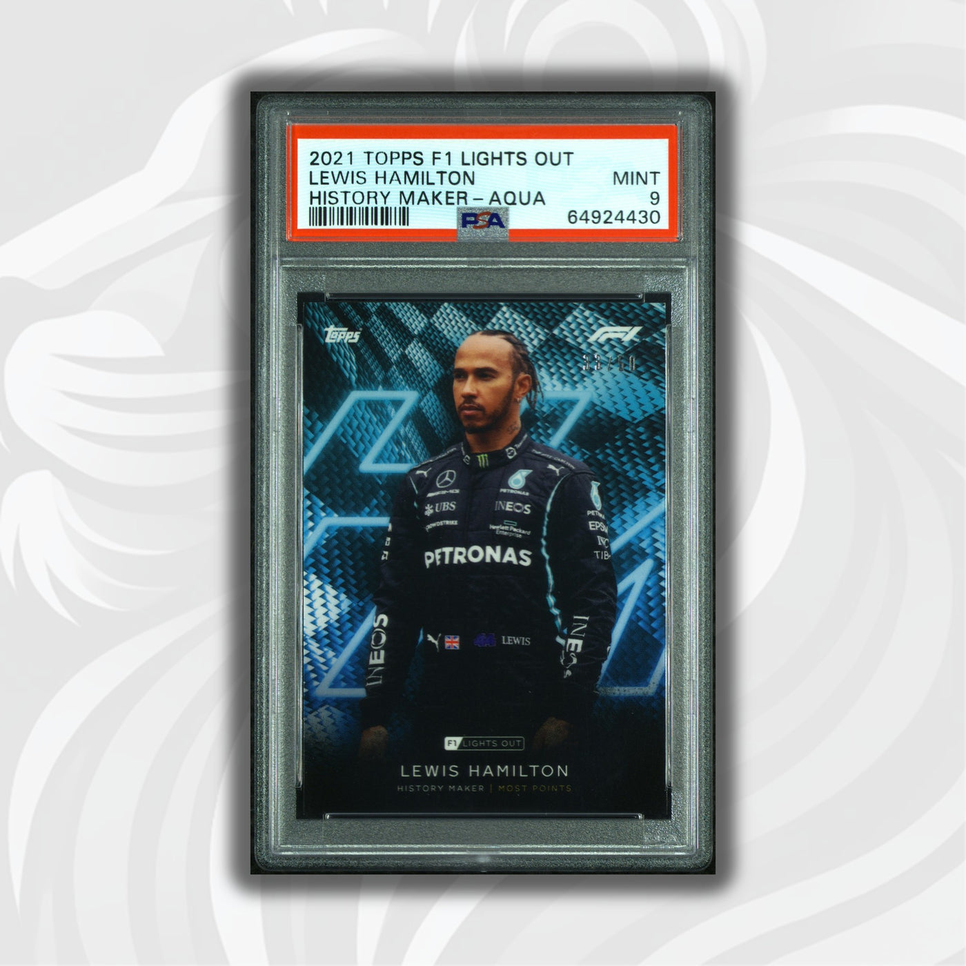 PSA 9 - 33/50 Lewis Hamilton - History Maker
