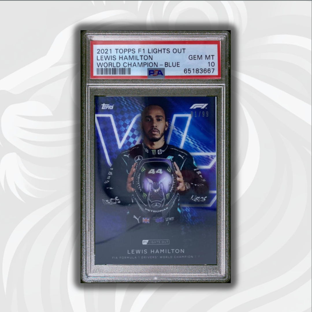 PSA 10 - /99 Lewis Hamilton - Drivers World Champion