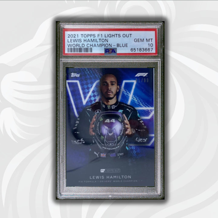 PSA 10 - /99 Lewis Hamilton - Drivers World Champion