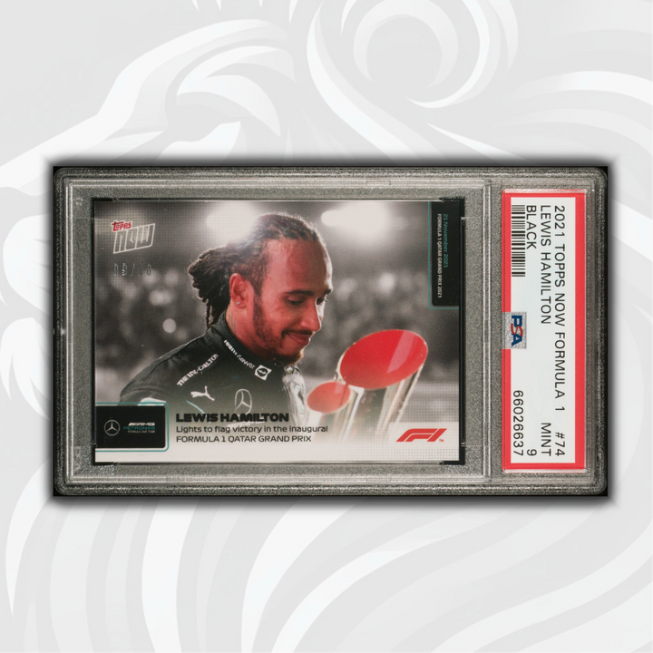 PSA 9 - 09/10 Lewis Hamilton #074 - Lights to flag victory F1 Qatar GP