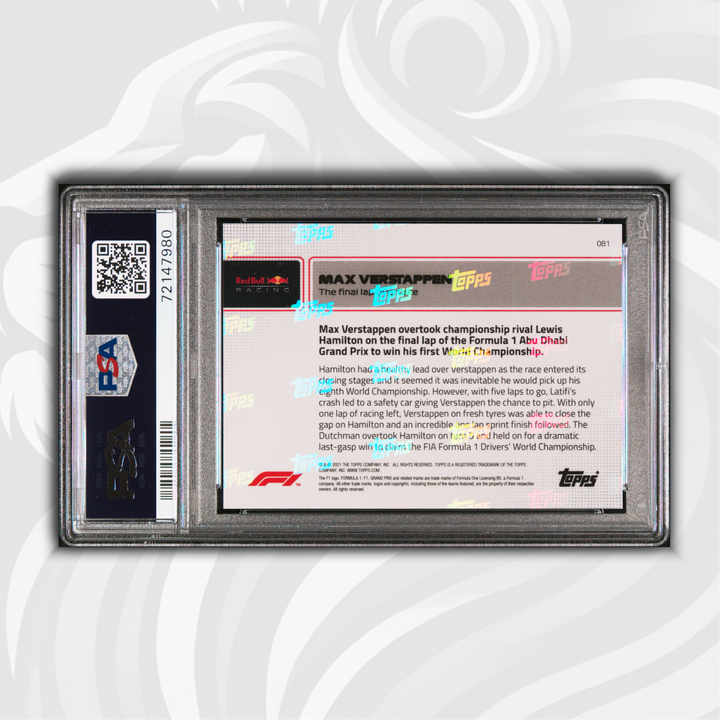 PSA 9 - /99 The Final Lap Overtake #81