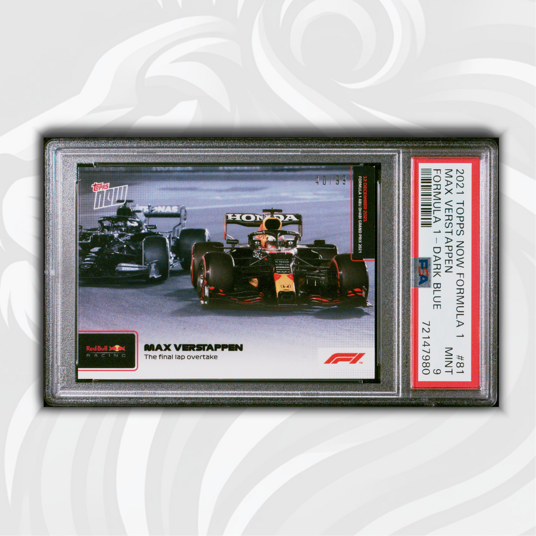 PSA 9 - /99 The Final Lap Overtake #81