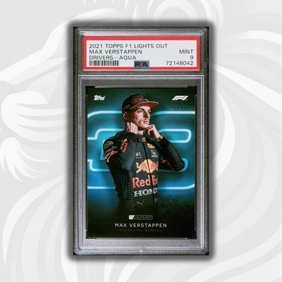PSA 9 - 15/50 Max Verstappen - Drivers -  Aqua Parallel
