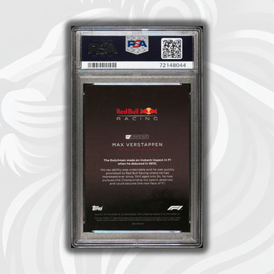 PSA 9 - 67/75 Max Verstappen - Drivers -  Green Parallel