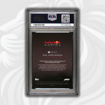 PSA 10 - 68/75 Max Verstappen - Drivers -  Green Parallel