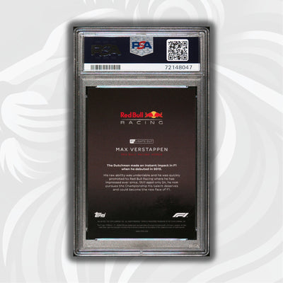 PSA 10 - 73/99 Max Verstappen - Drivers -  Blue Parallel