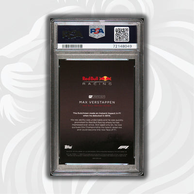 PSA 9 - 11/99 Max Verstappen - Drivers -  Blue Parallel