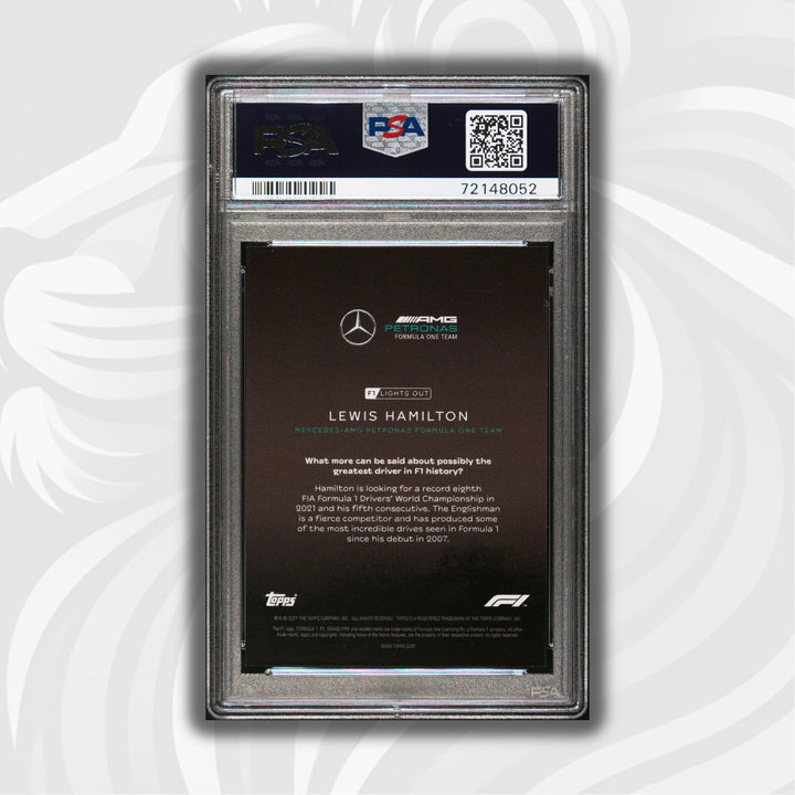 PSA 9 - 63/99 Lewis Hamilton - Drivers - Blue Parallel