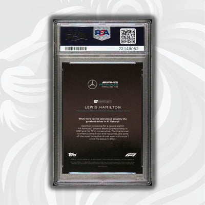 PSA 9 - 63/99 Lewis Hamilton - Drivers - Blue Parallel