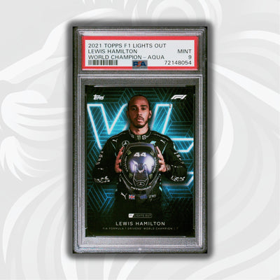 PSA 9 - 06/50 Lewis Hamilton - Drivers World Champion